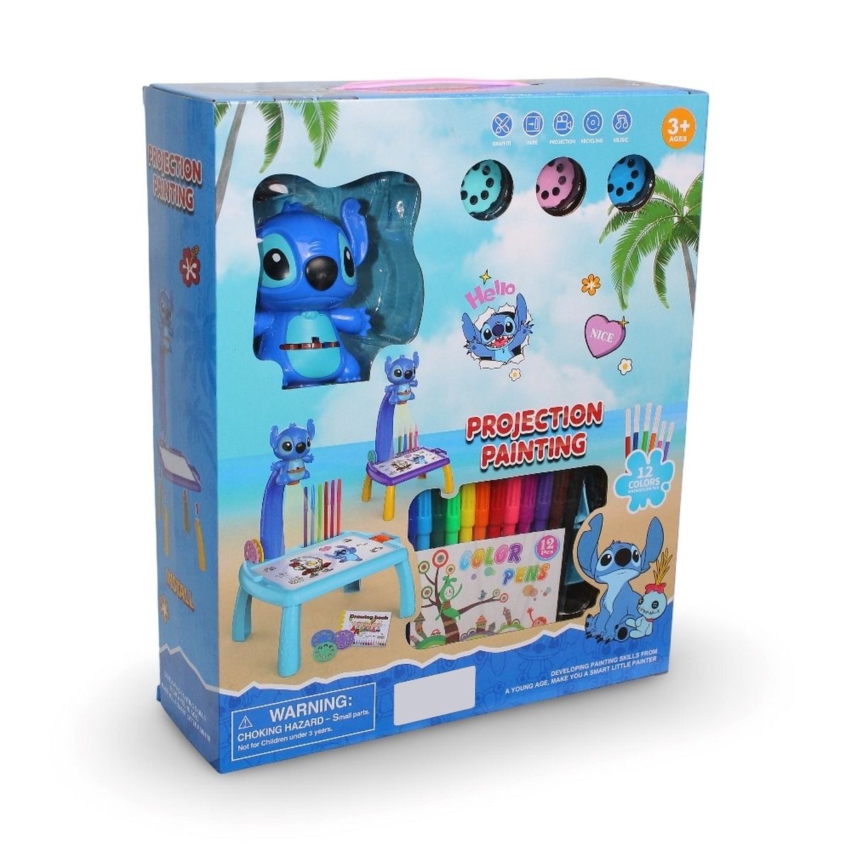 MESA PROYECTORA DE STITCH V6-13